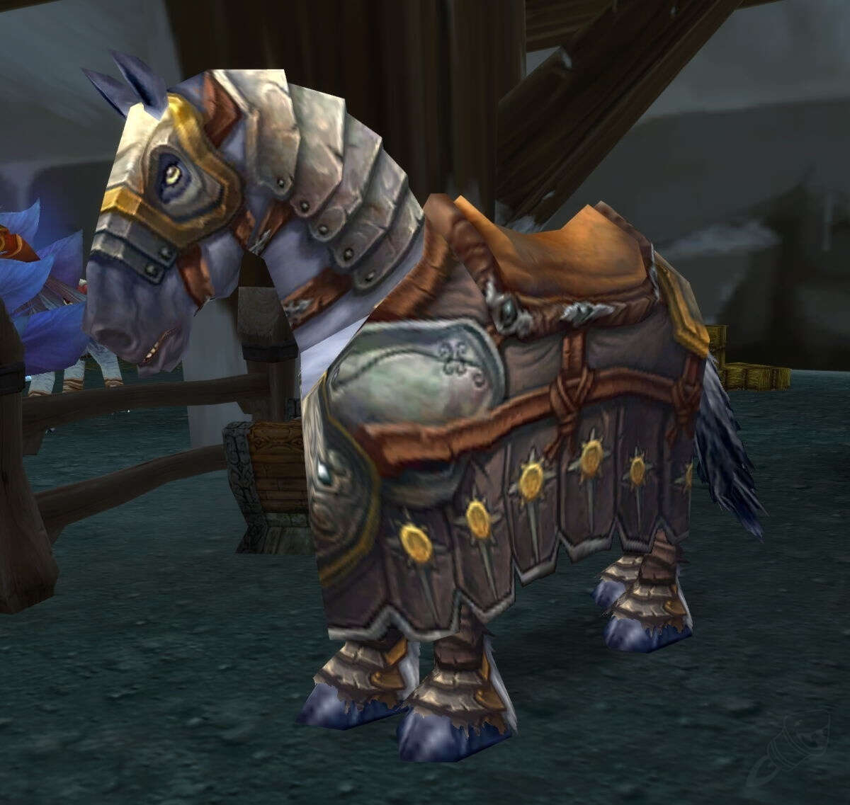 Stabled Argent Warhorse Screenshot